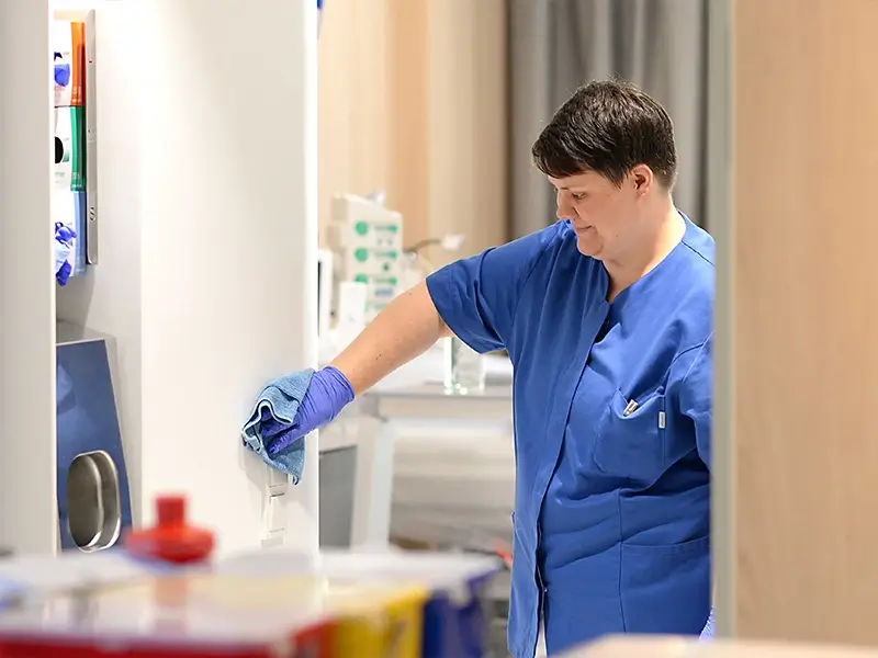 Krankenhausreinigung